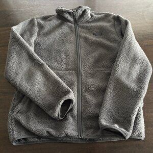 Men's The North Face gray full zip sweatshirt size Medium